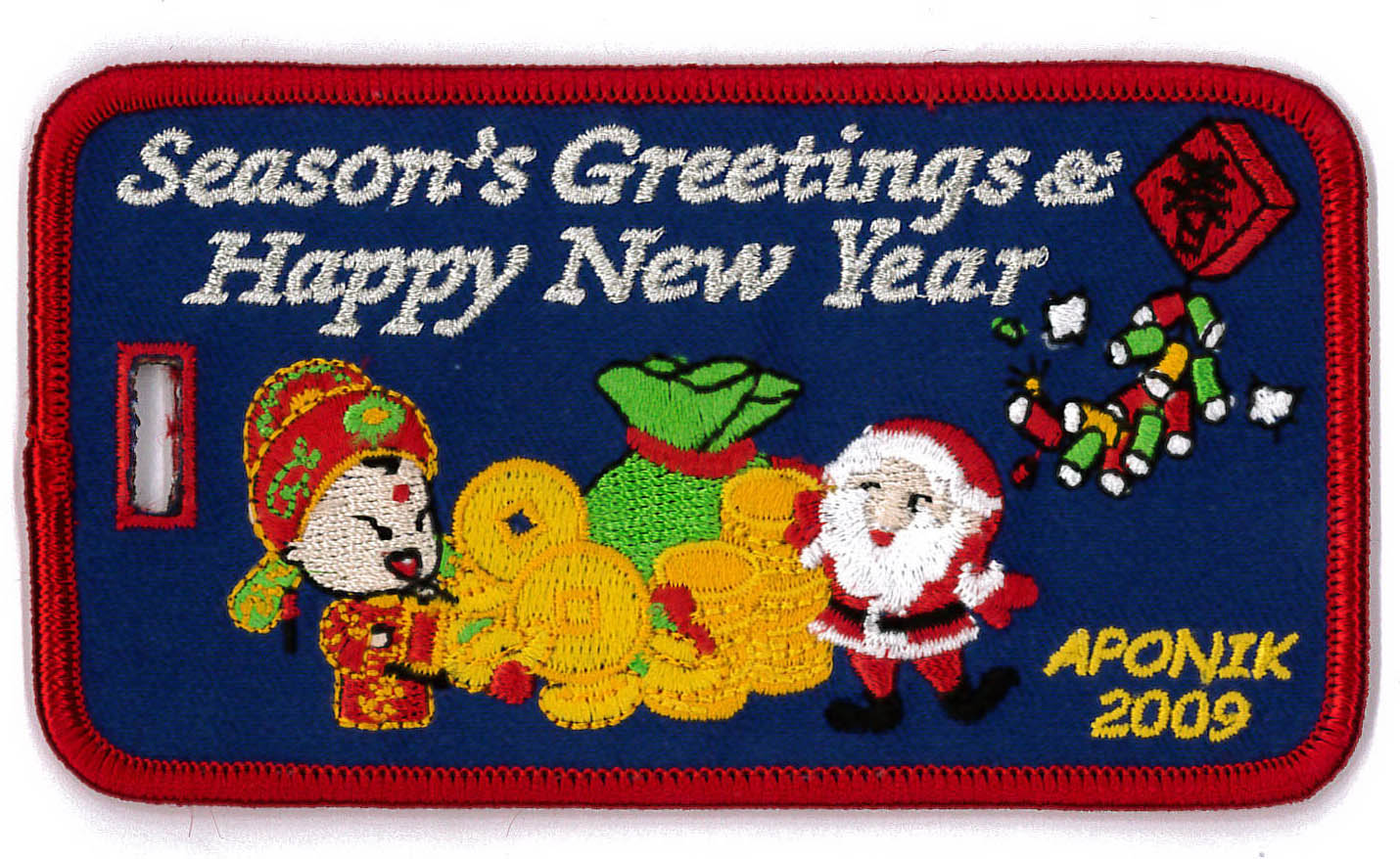 Embroidered Luggage Tag manufacturer