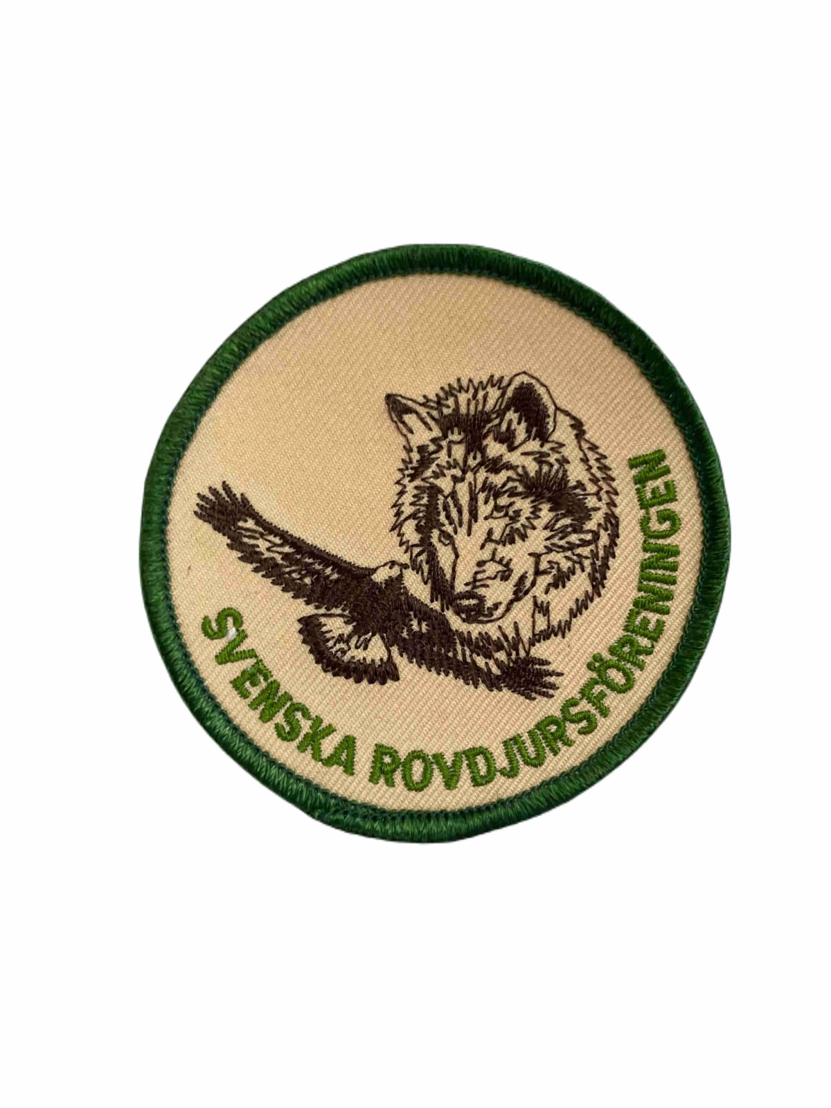 FIne Embroidered Patch with animal design customized