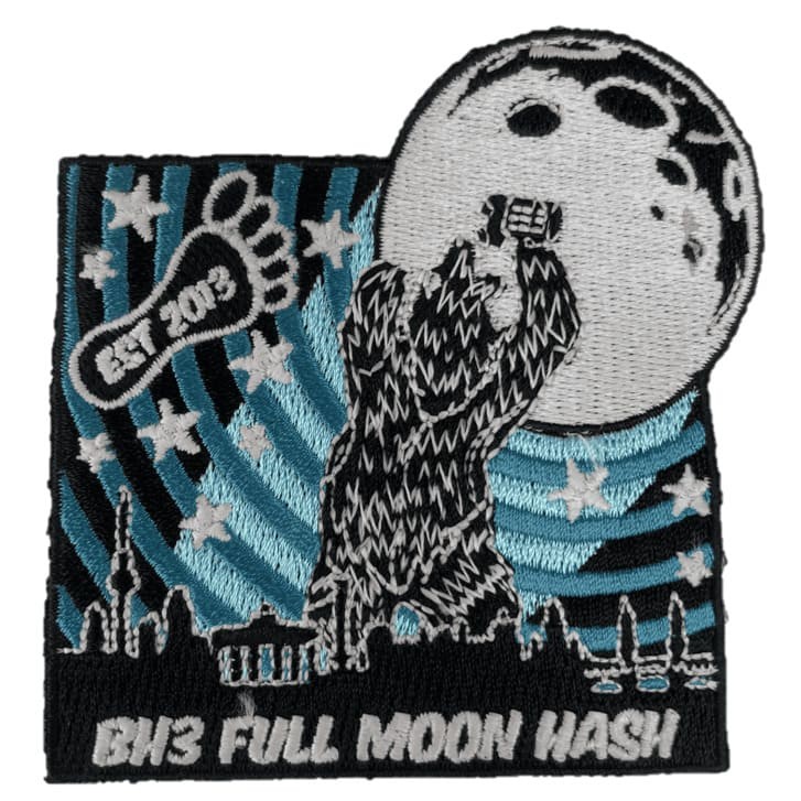 Custom Patch with Glow-in-the–dark Threads