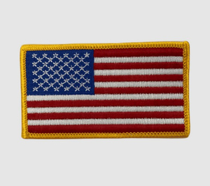 Patch Flag USA Golden Border Factory