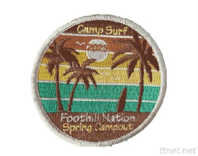 Commemorative Camp Embroidered Badge Supplier