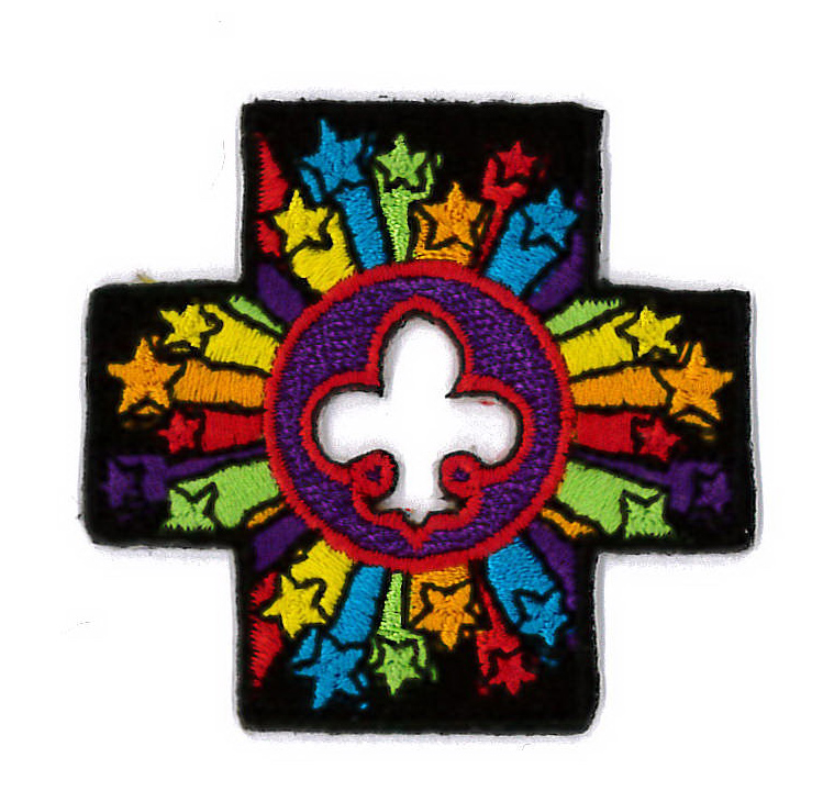 Embroidered Emblem-Boy Scout &amp; Girl Guide