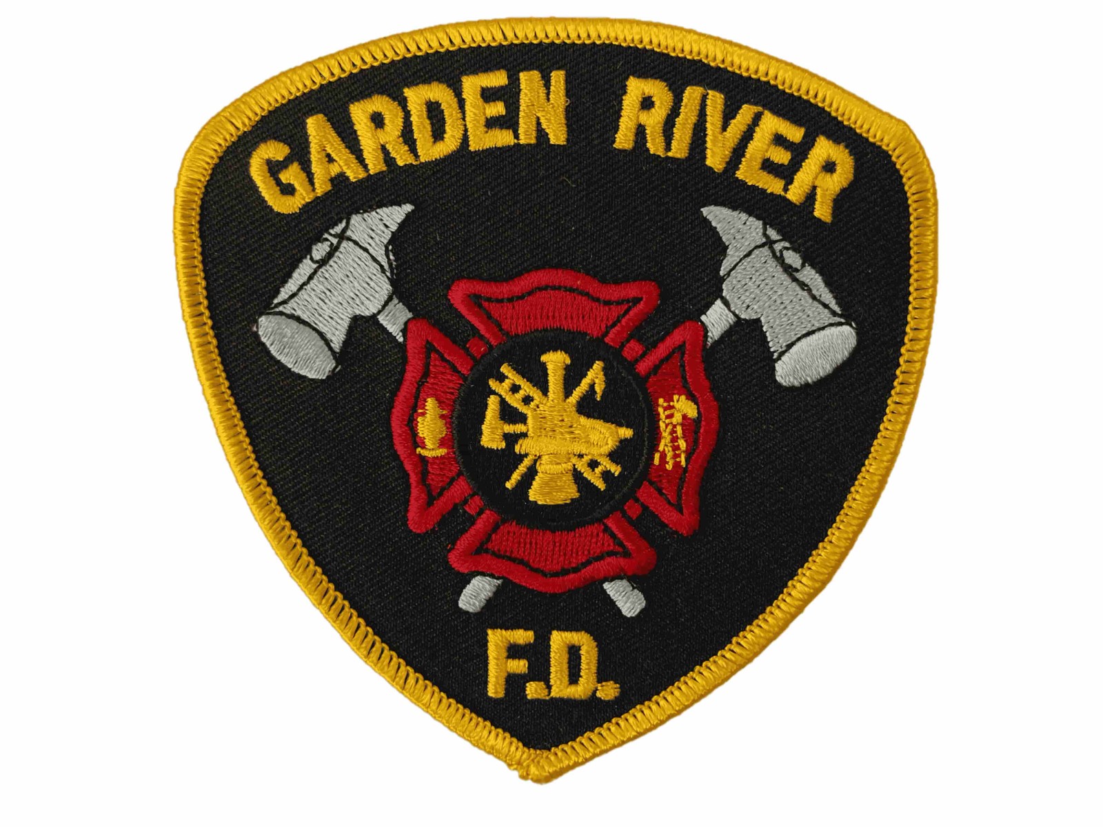 Embroidered Patch for fire department