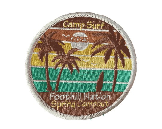 Night Eagle Embroidered Patch Manufacturer