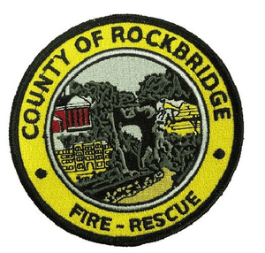 Fire and Rescue Commemorative Patch OEM/ODM