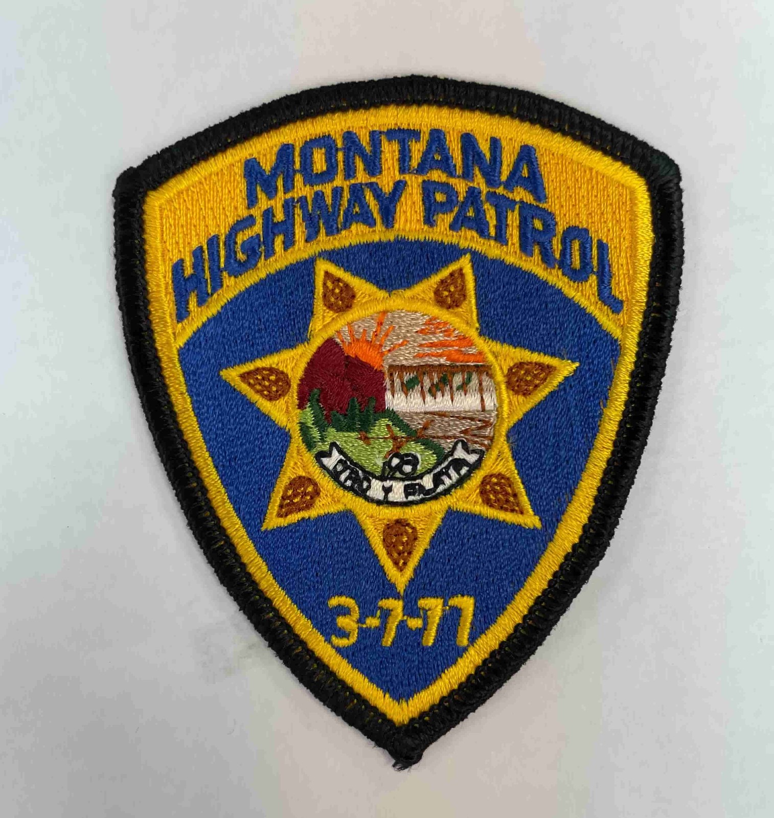 Police patches for departments factory