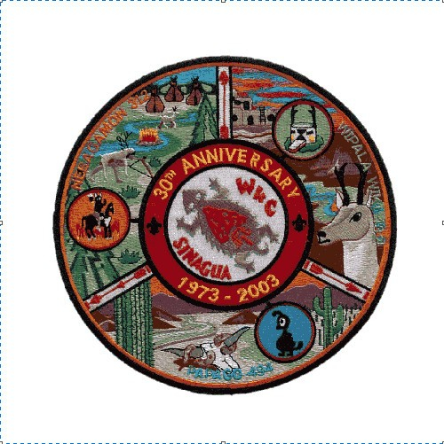 Commemorative Camp Embroidered Patch Factory